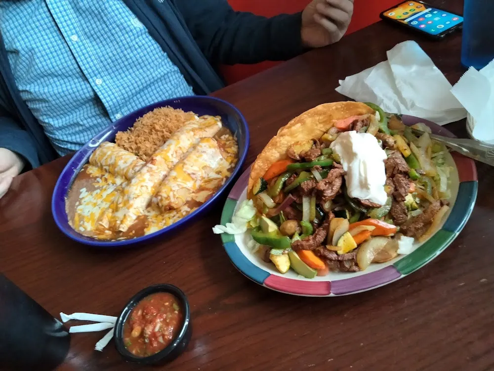 Soggy Beef Taco and Beef Enchiladas
